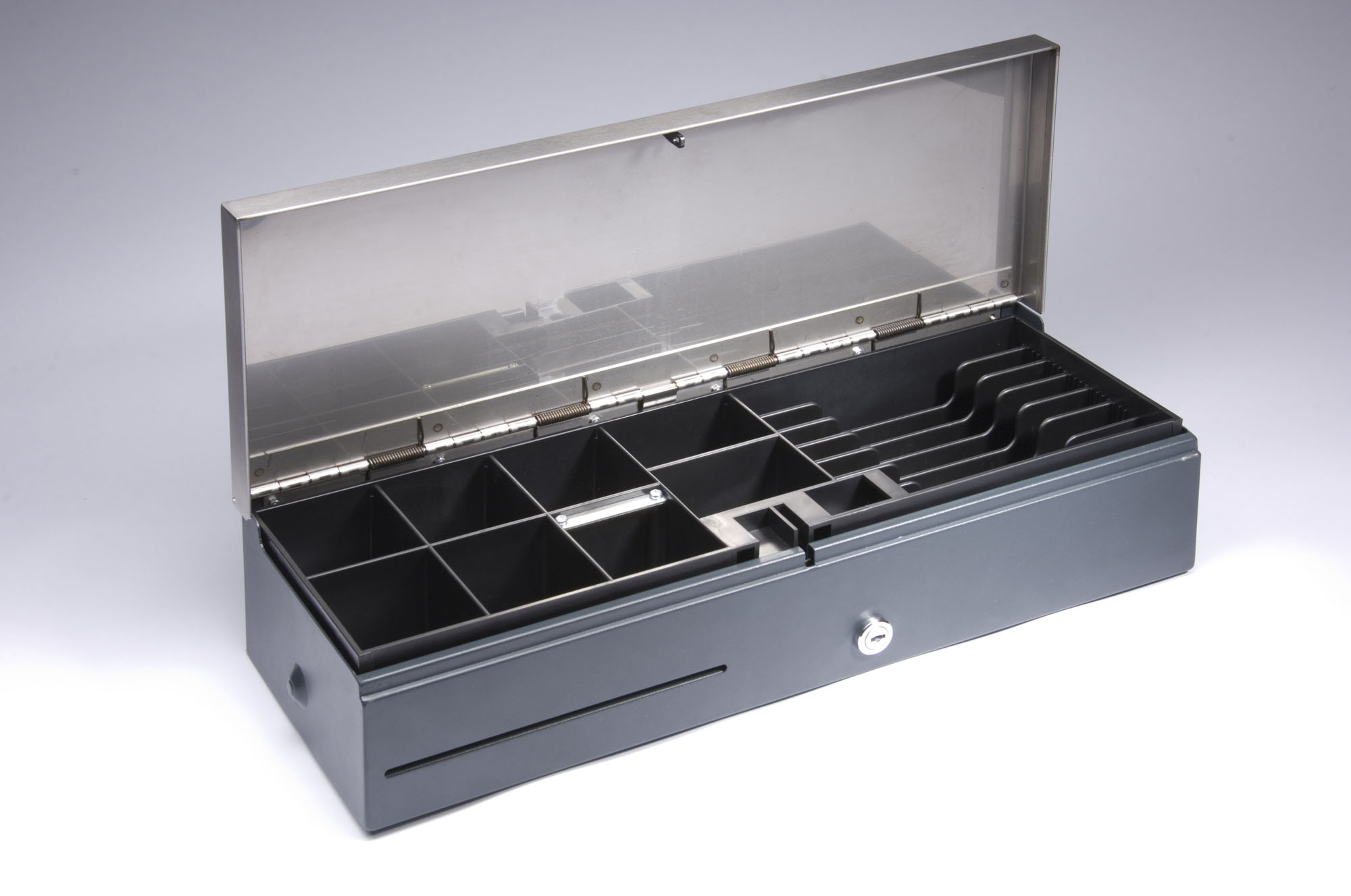 460 FlipTop Cash Drawer 6B8C with Lockable Lid