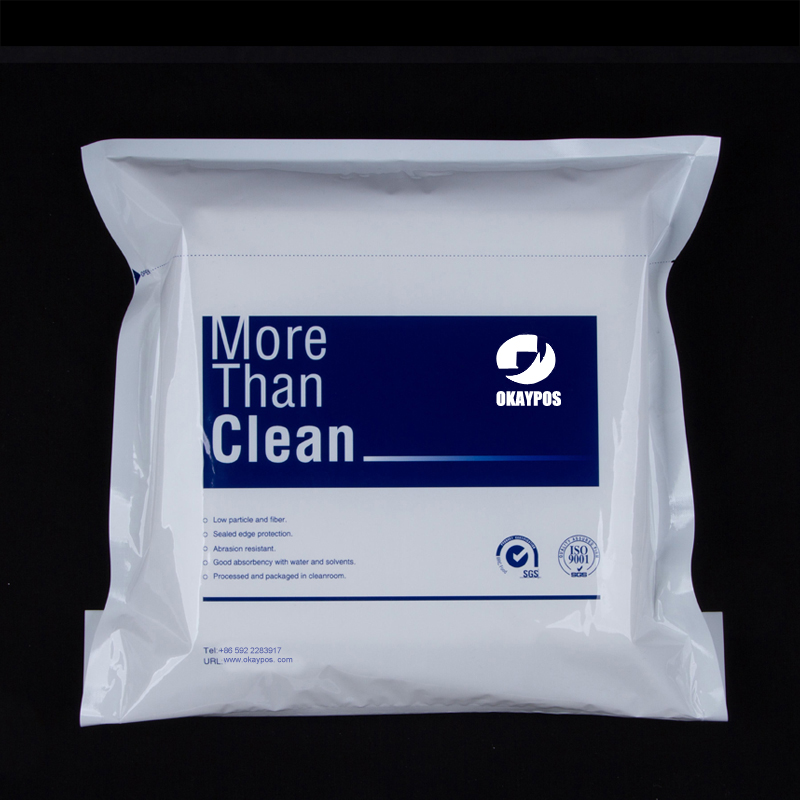 Cleaning Wiper Cleanroom polyester Microfiber Wiper Cleanroom Lint Free Polyester Wipes